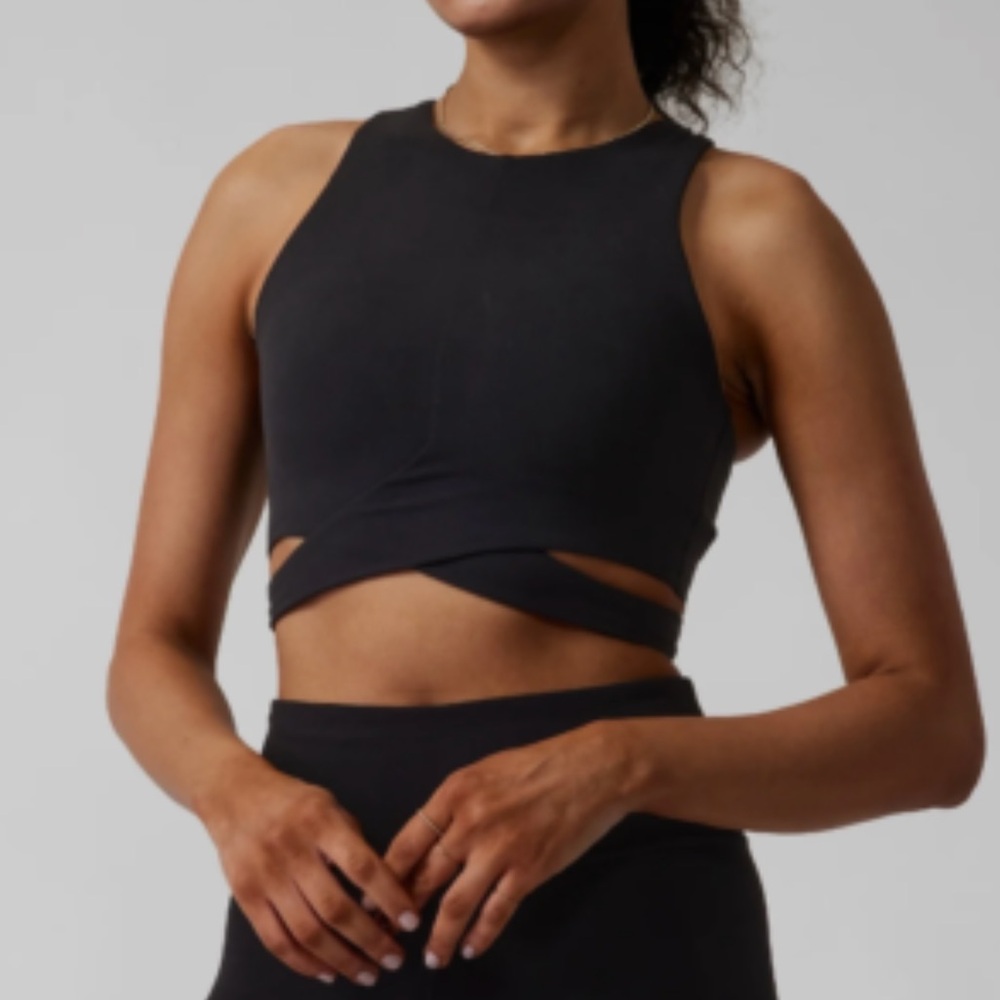 Athleta Conscious Cut Out Crop Top - Picture 6 of 6